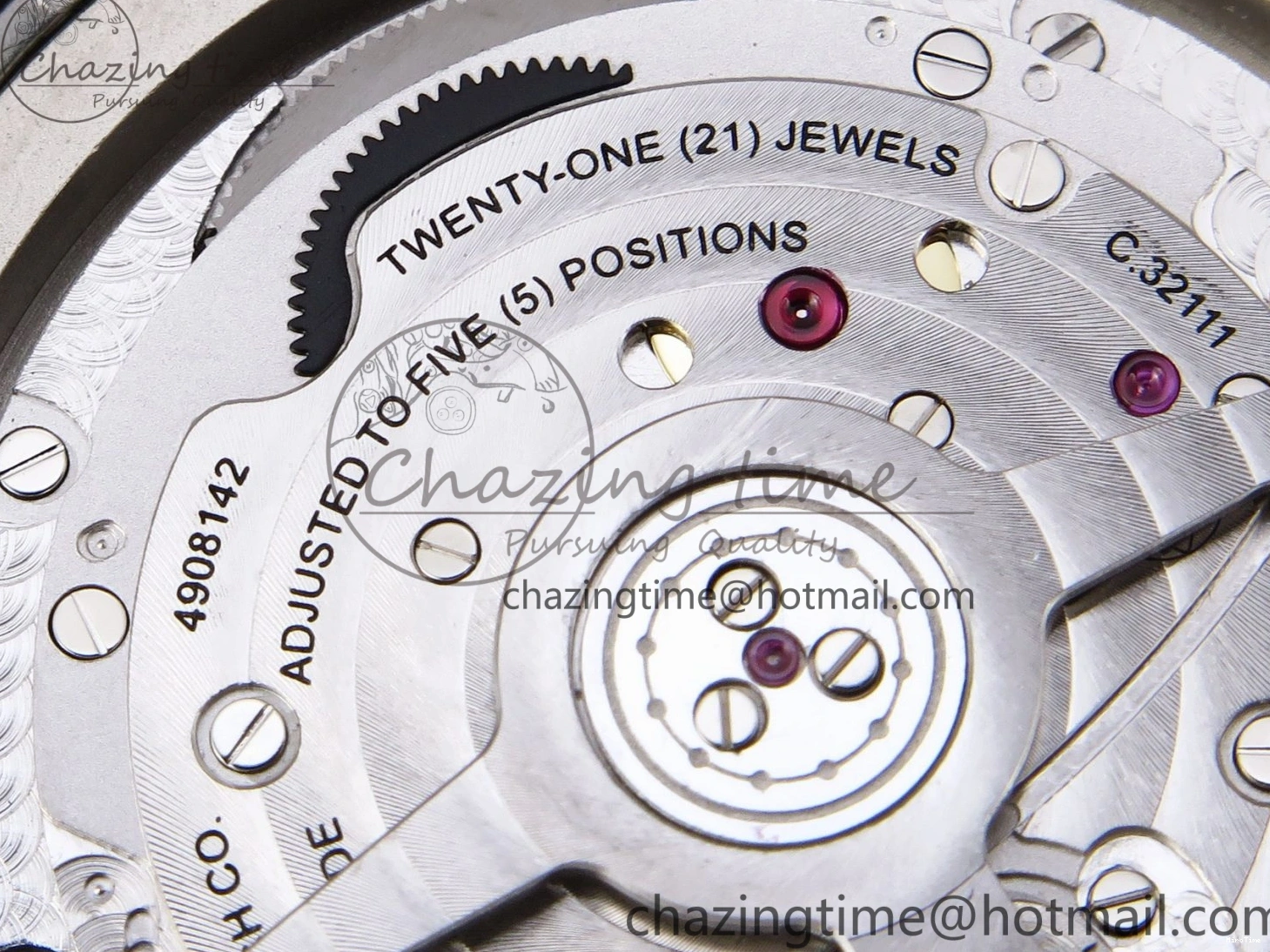 MIROTIME 0519 Mark XVIII Top Gun “SFTI” Black Ceramic IW324712 ZF 1:1 Best Edition on Green Nylon Strap A Tailored 7025